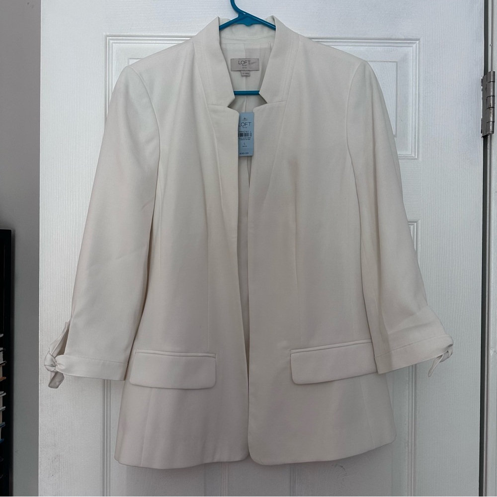 NWT Cream Blazer